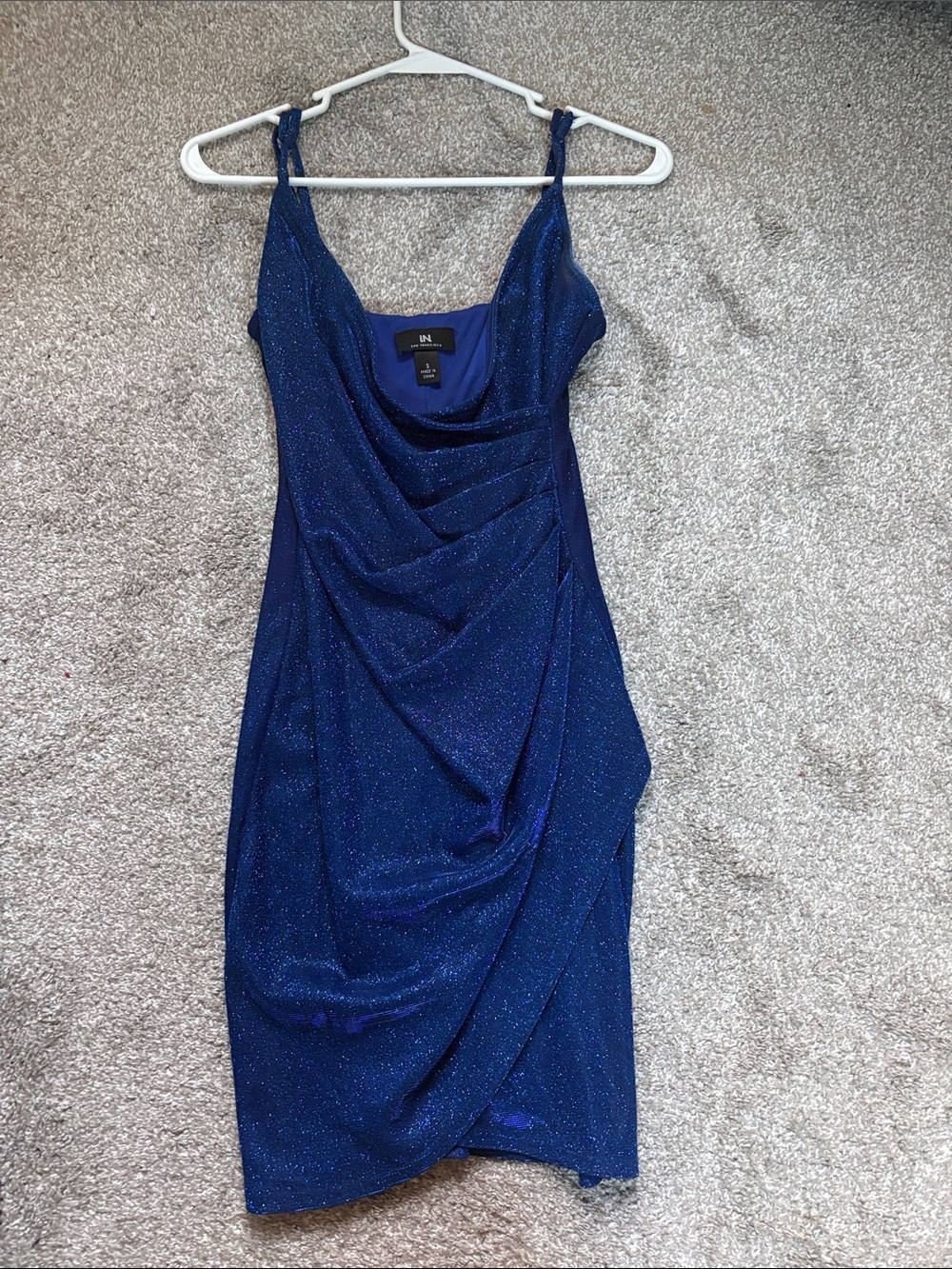 Navy homecoming dress